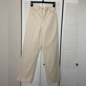 ASOS- Ecru Denim Pants- NEVER WORN